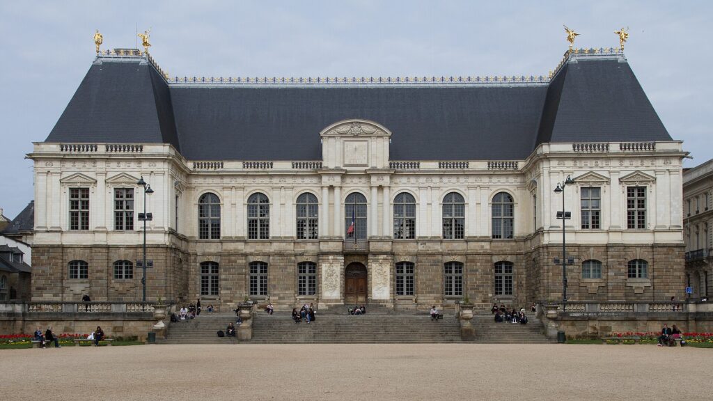 Le Parlement de Bretagne à Rennes